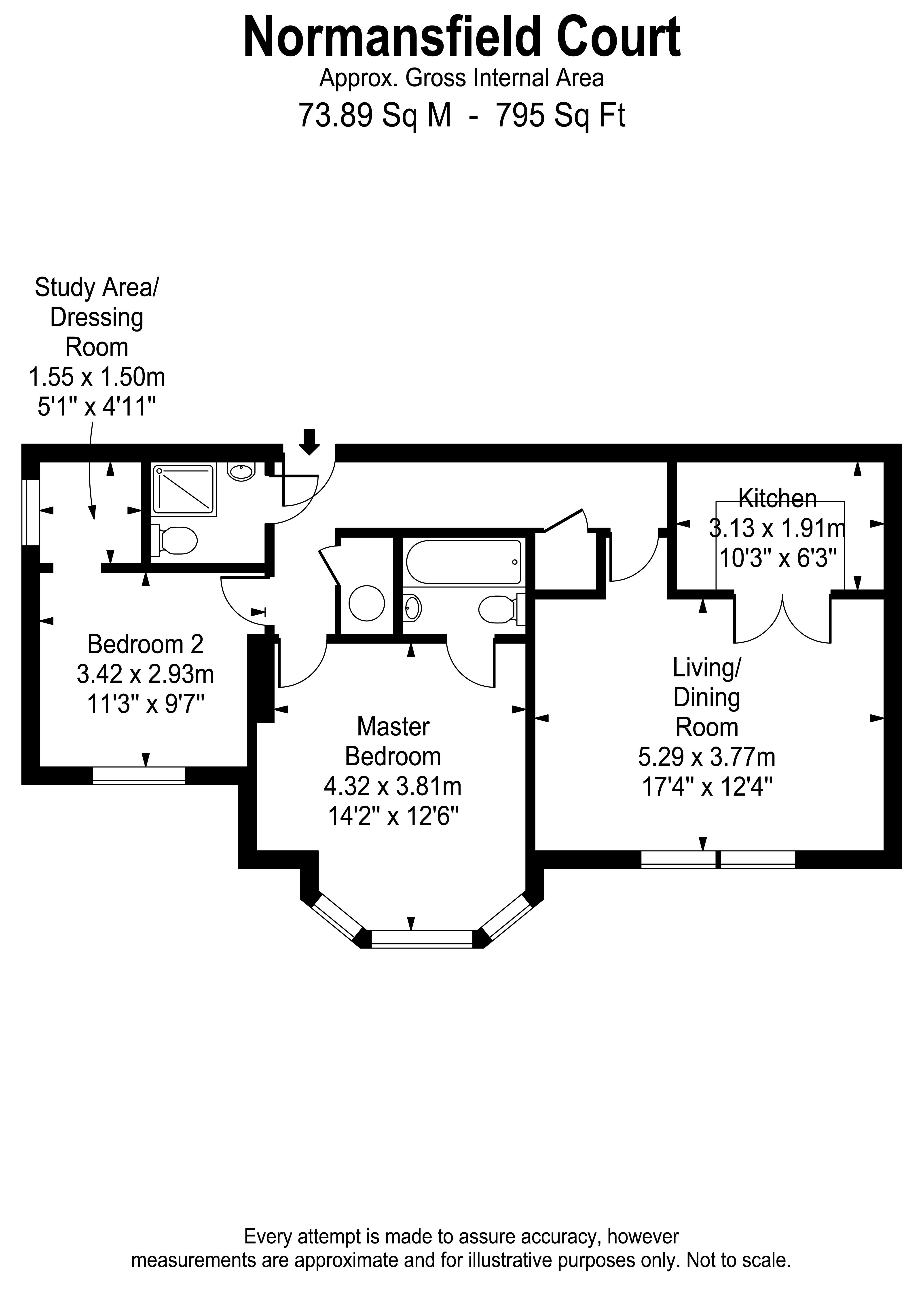 Floorplans For Langdon Park, Teddington