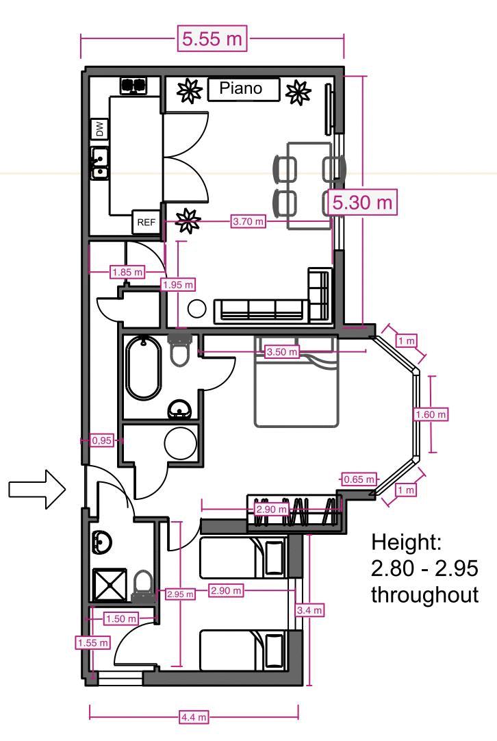 Floorplans For Langdon Park, Teddington