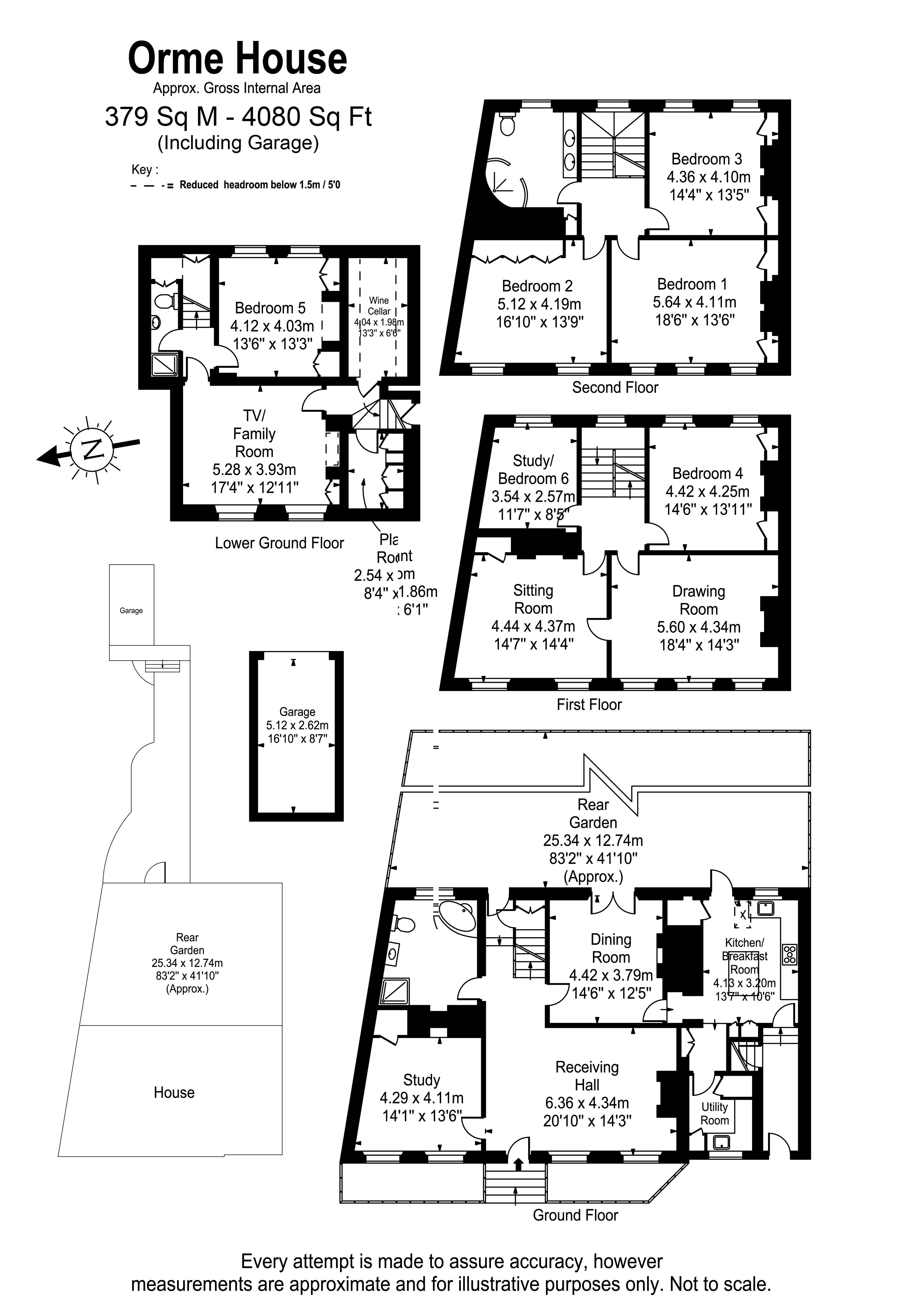 Floorplans For Orme House, Hampton