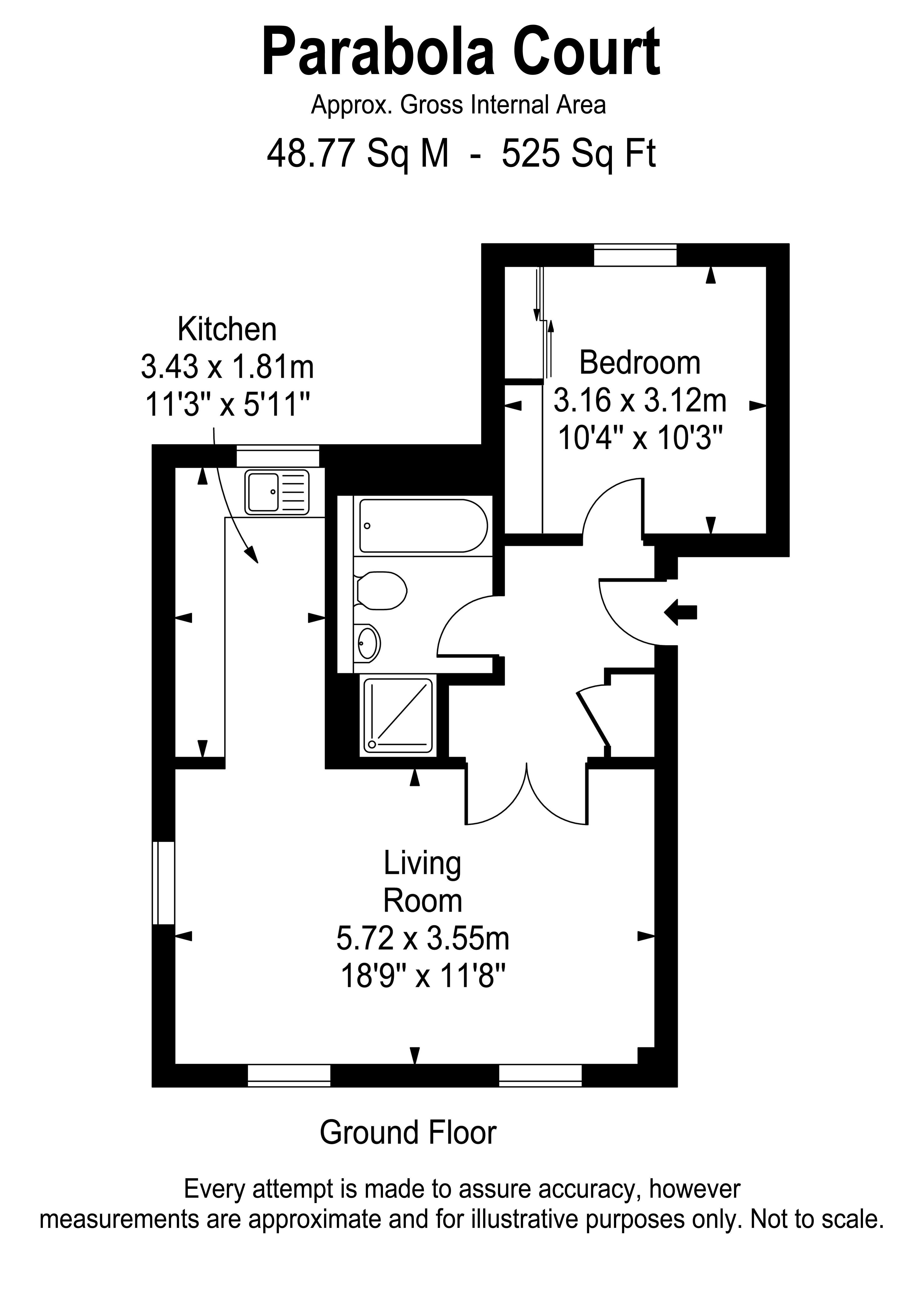 Floorplans For Pemberton Road, East Molesey