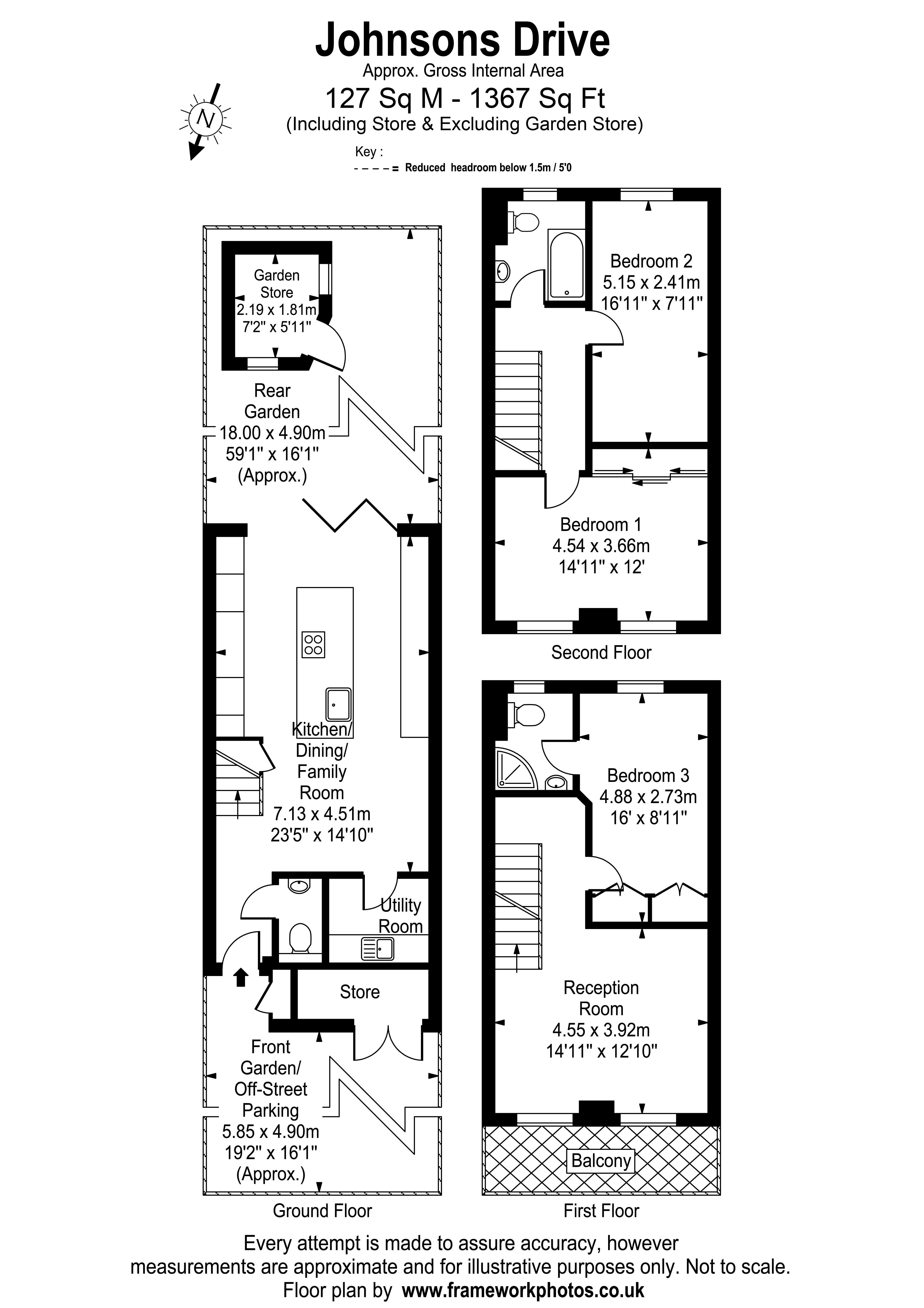 Floorplans For Johnsons Drive, Hampton