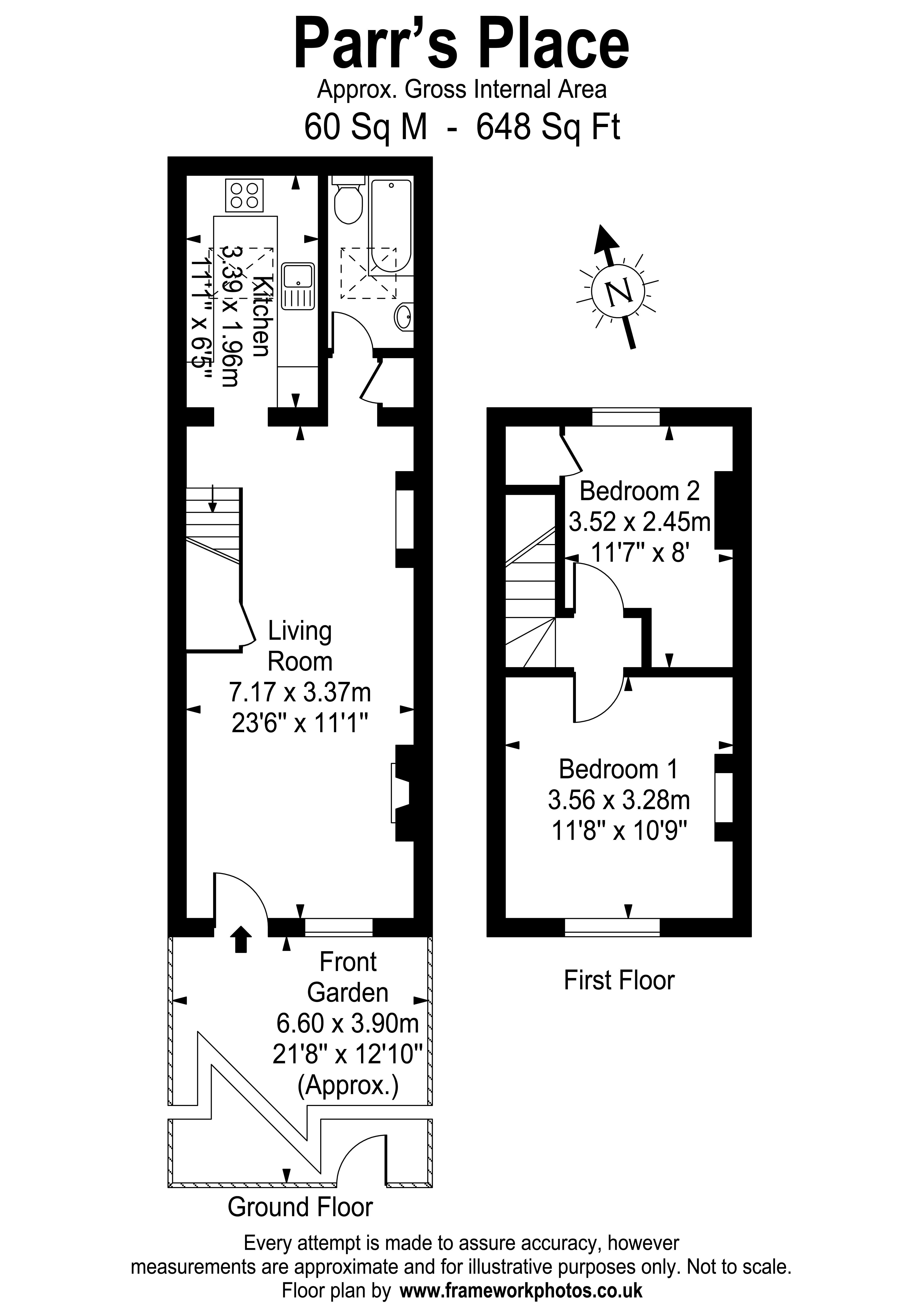 Floorplans For Parrs Place, Hampton