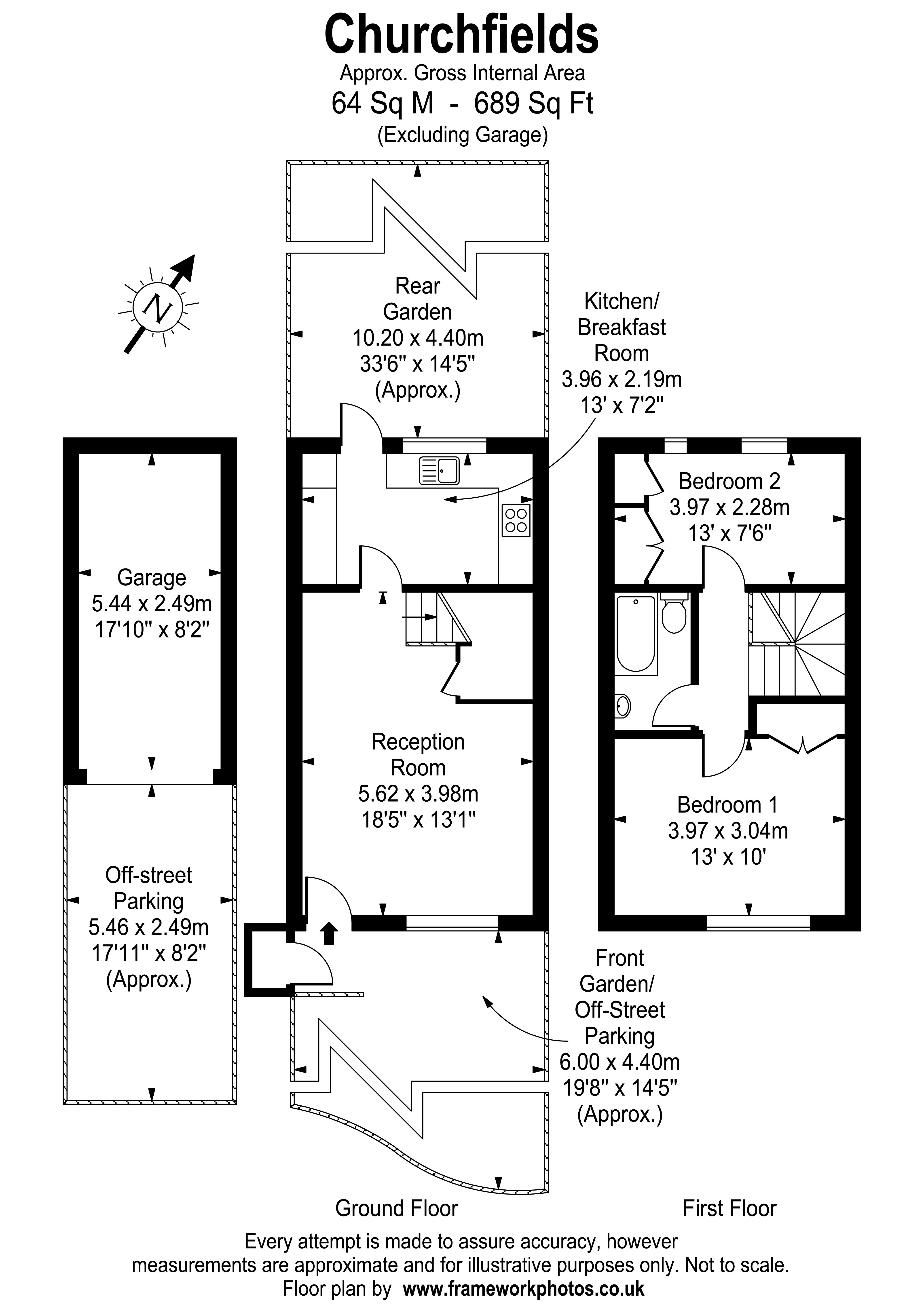 Floorplans For Churchfields, West Molesey