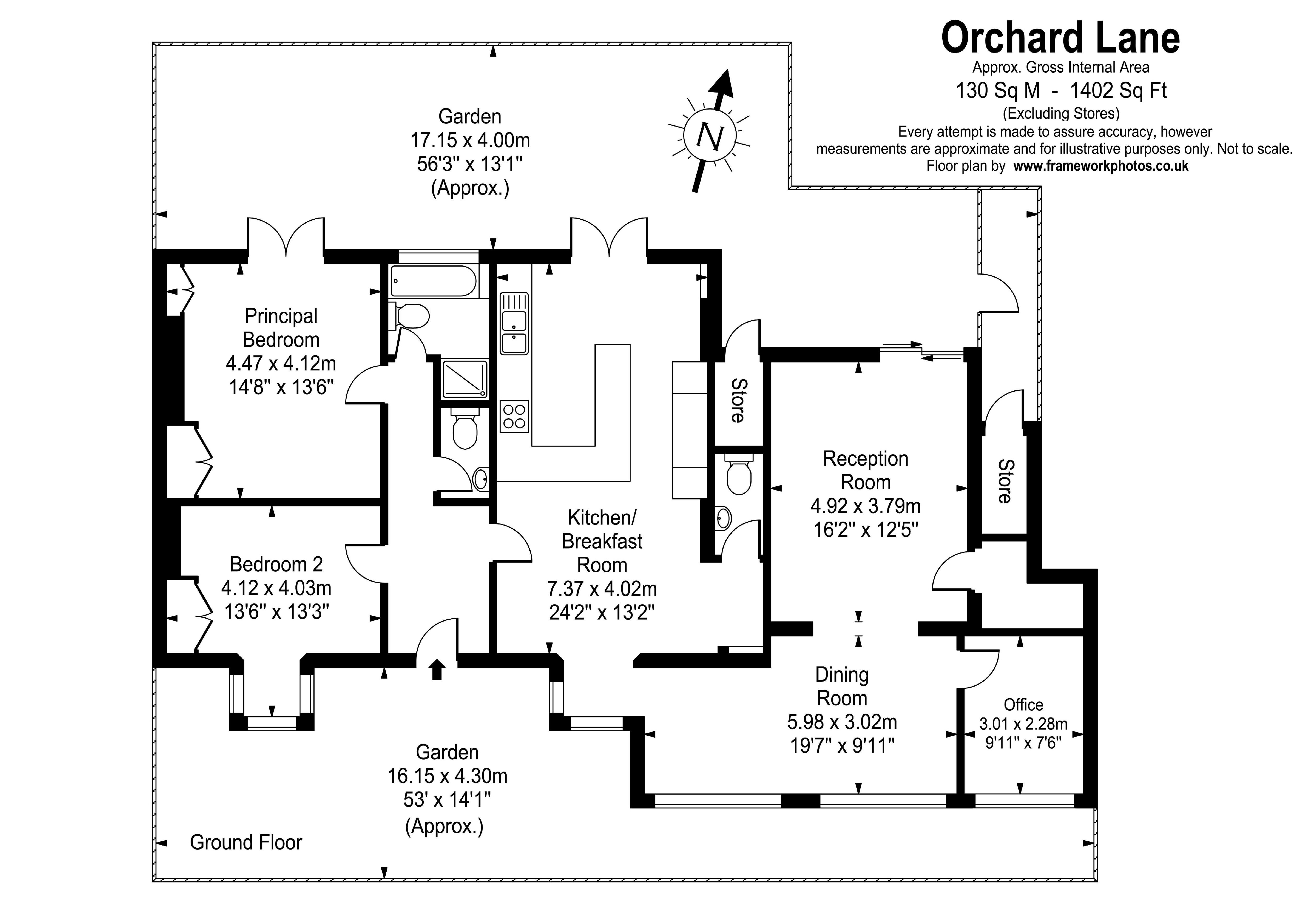 Floorplans For Orchard Lane, East Molesey