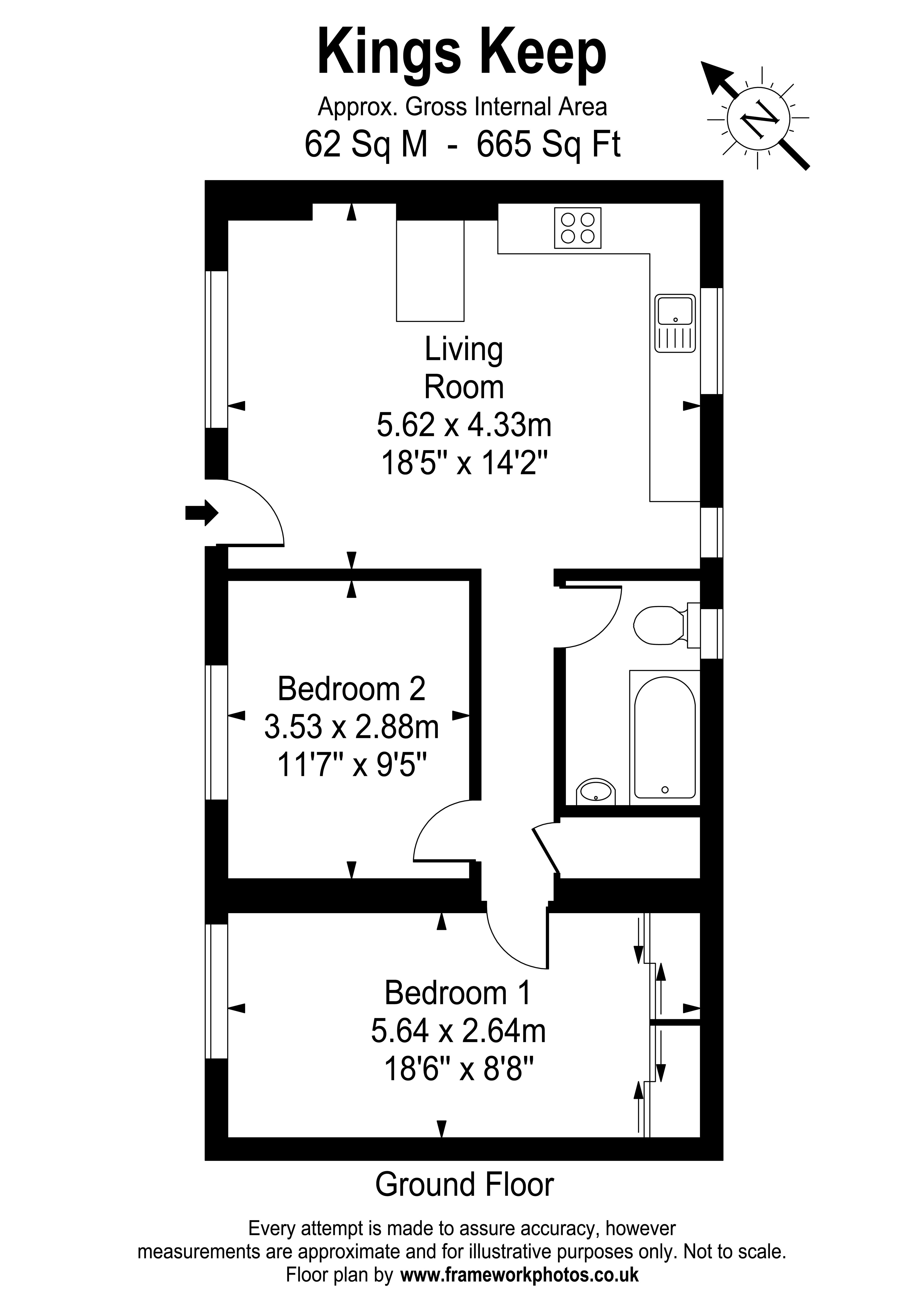 Floorplans For Beaufort Road, Surbiton