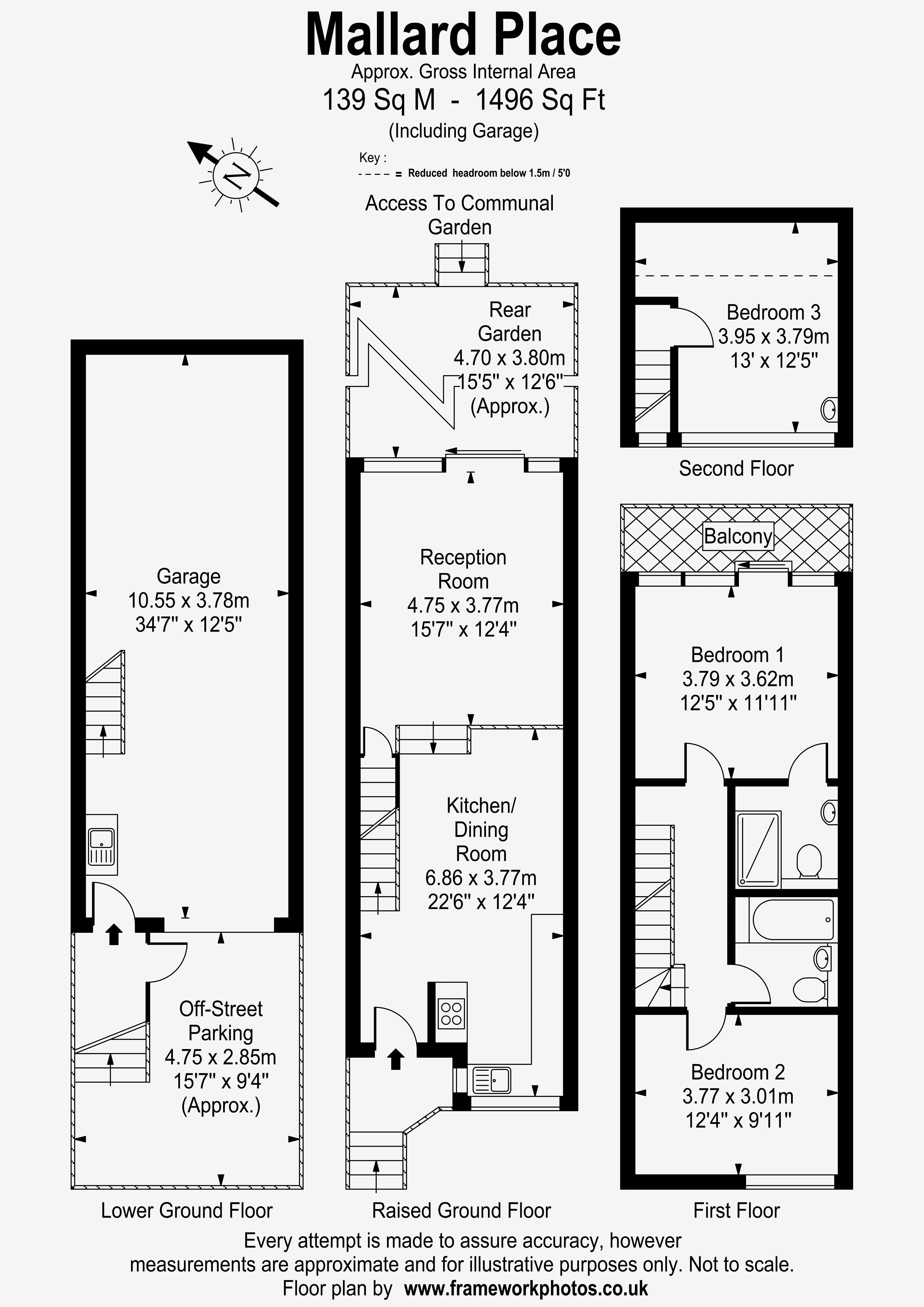 Floorplans For Mallard Place, Strawberry Hill