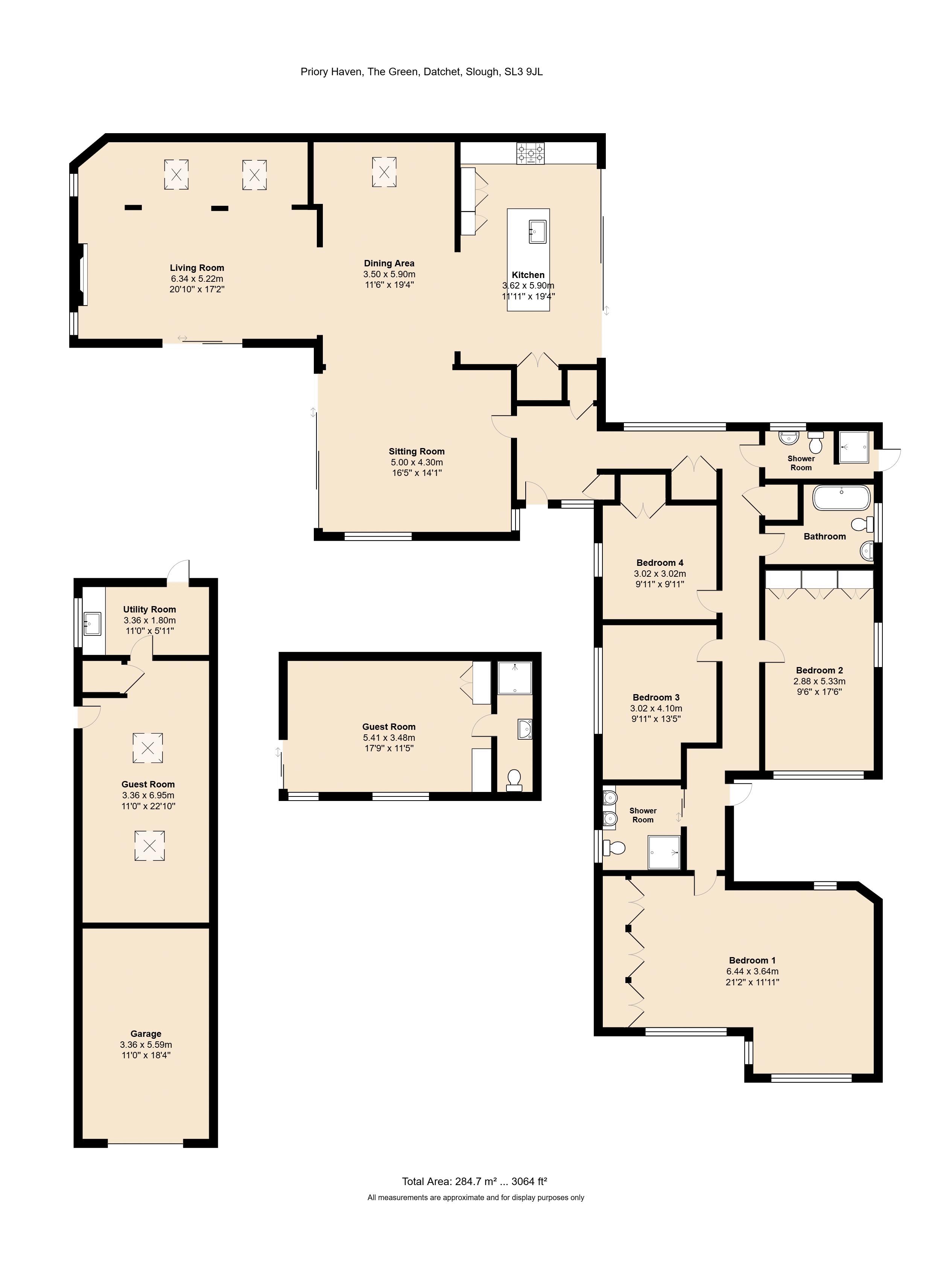 Floorplans For The Green, Datchet