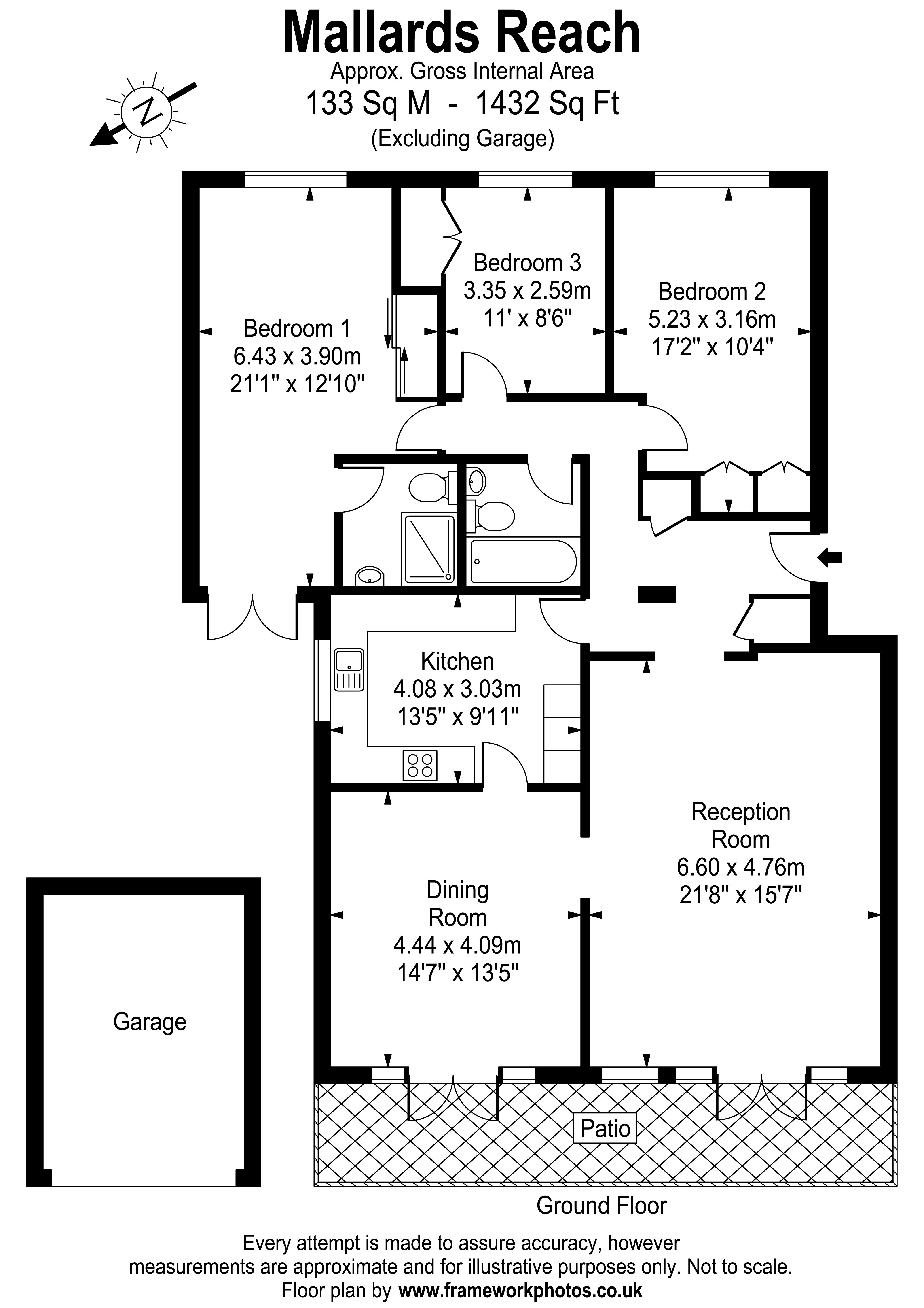 Floorplans For Mallards Reach, Oatlands Drive, Weybridge