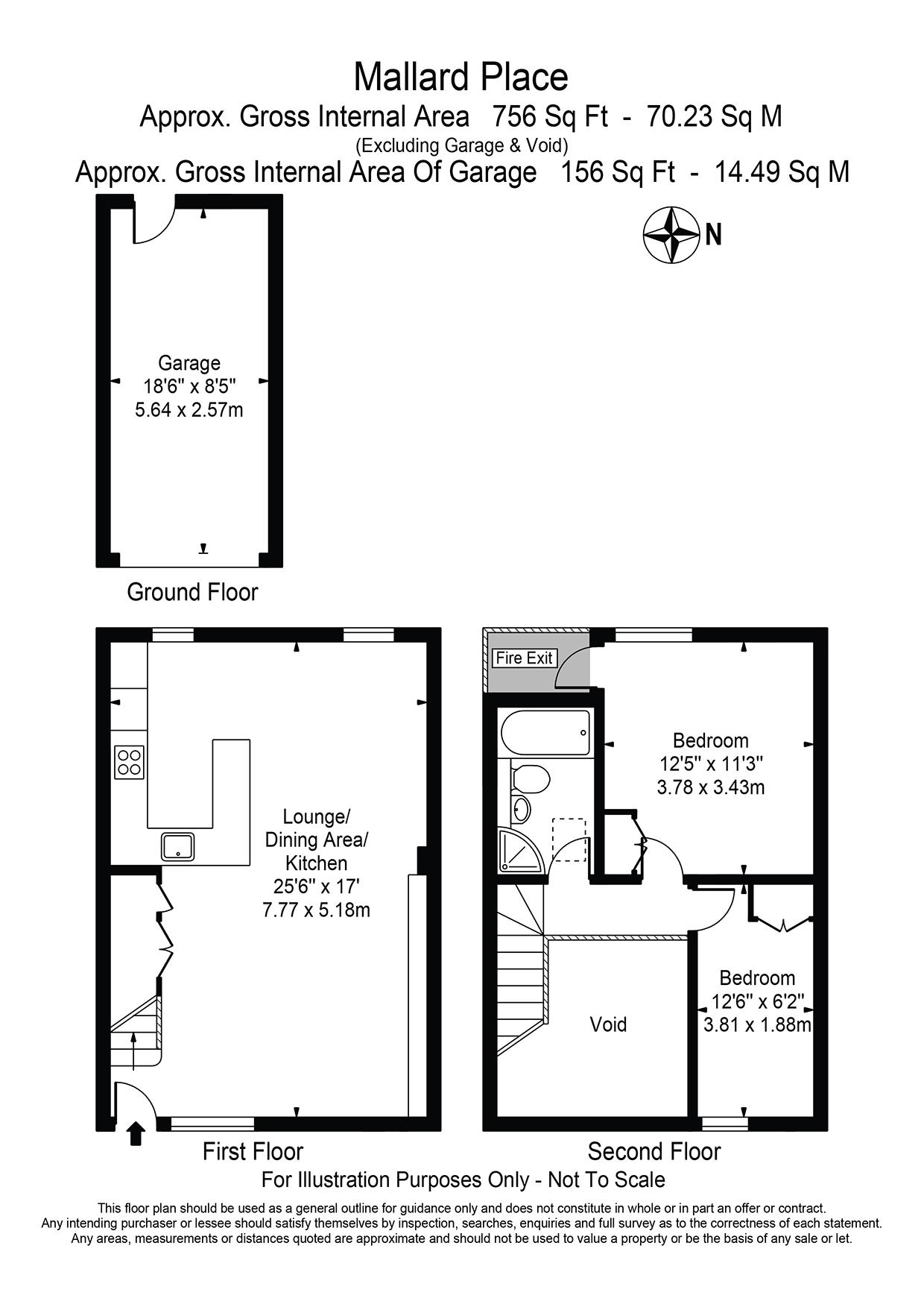 Floorplans For Mallard Place, Strawberry Hill