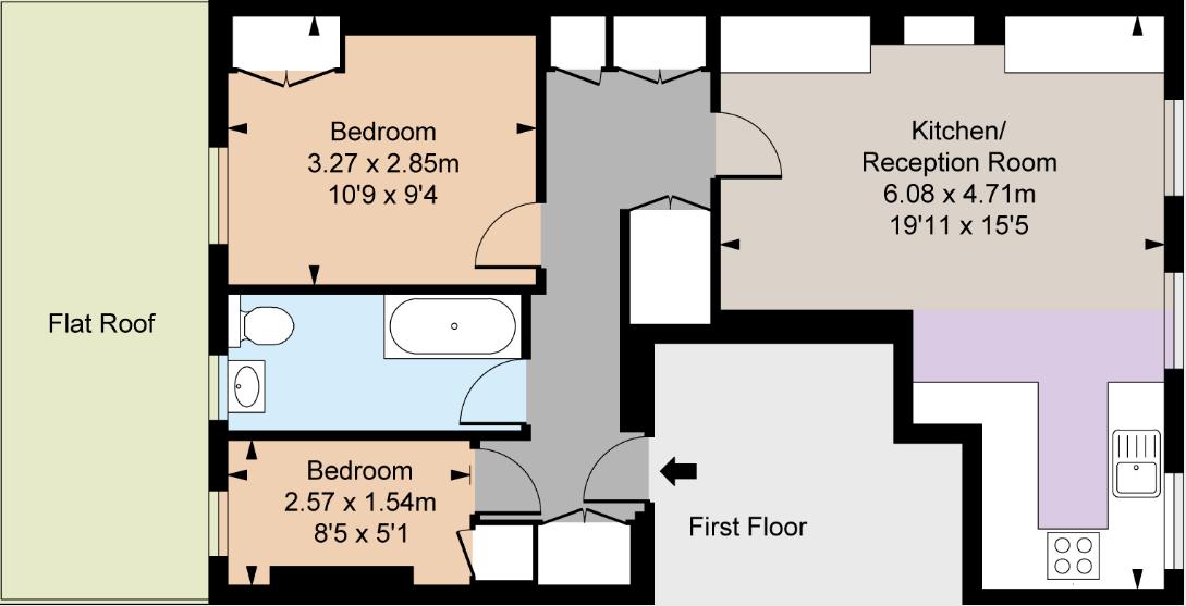 Floorplans For Beaufort Street, London