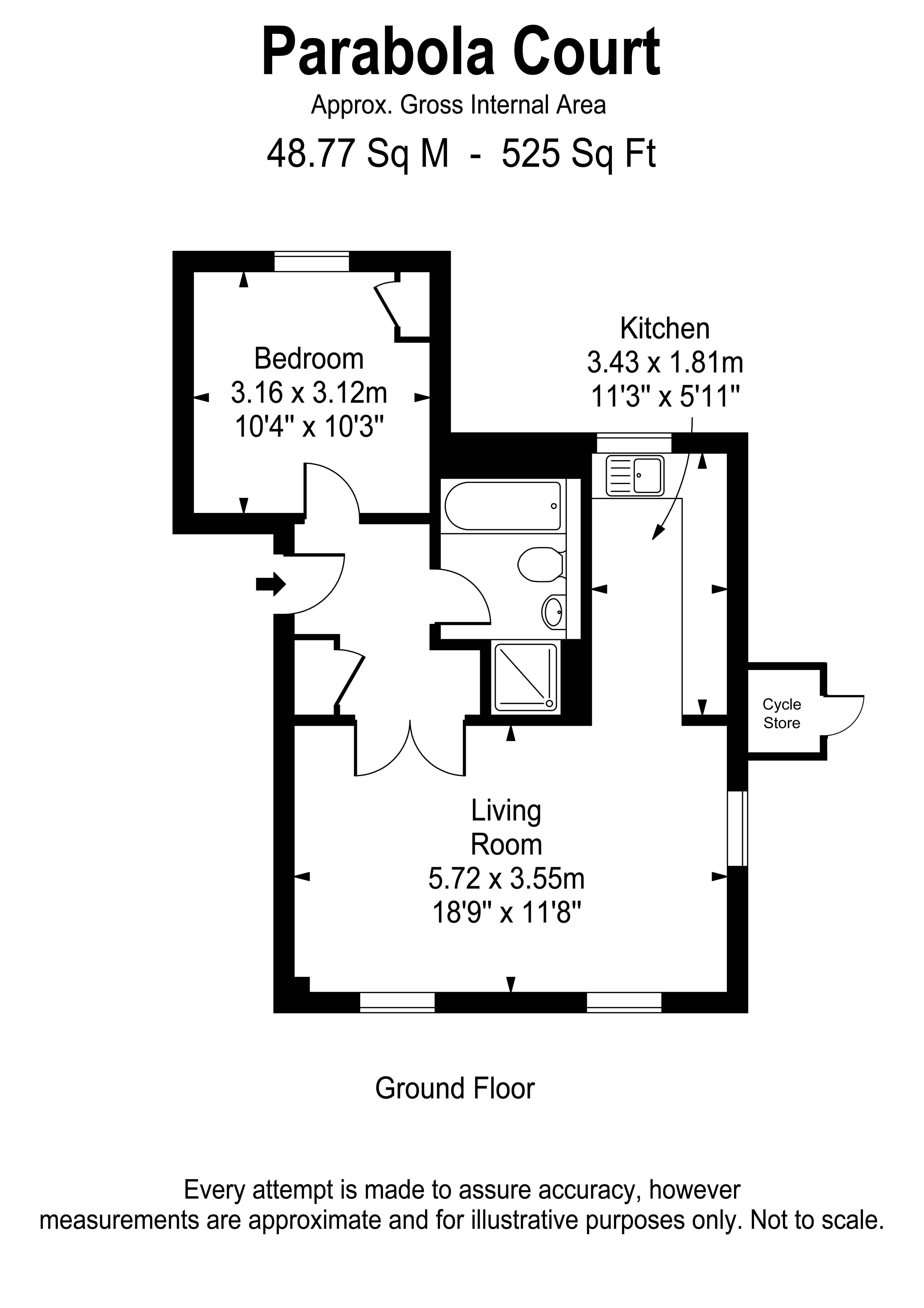 Floorplans For Pemberton Road, East Molesey