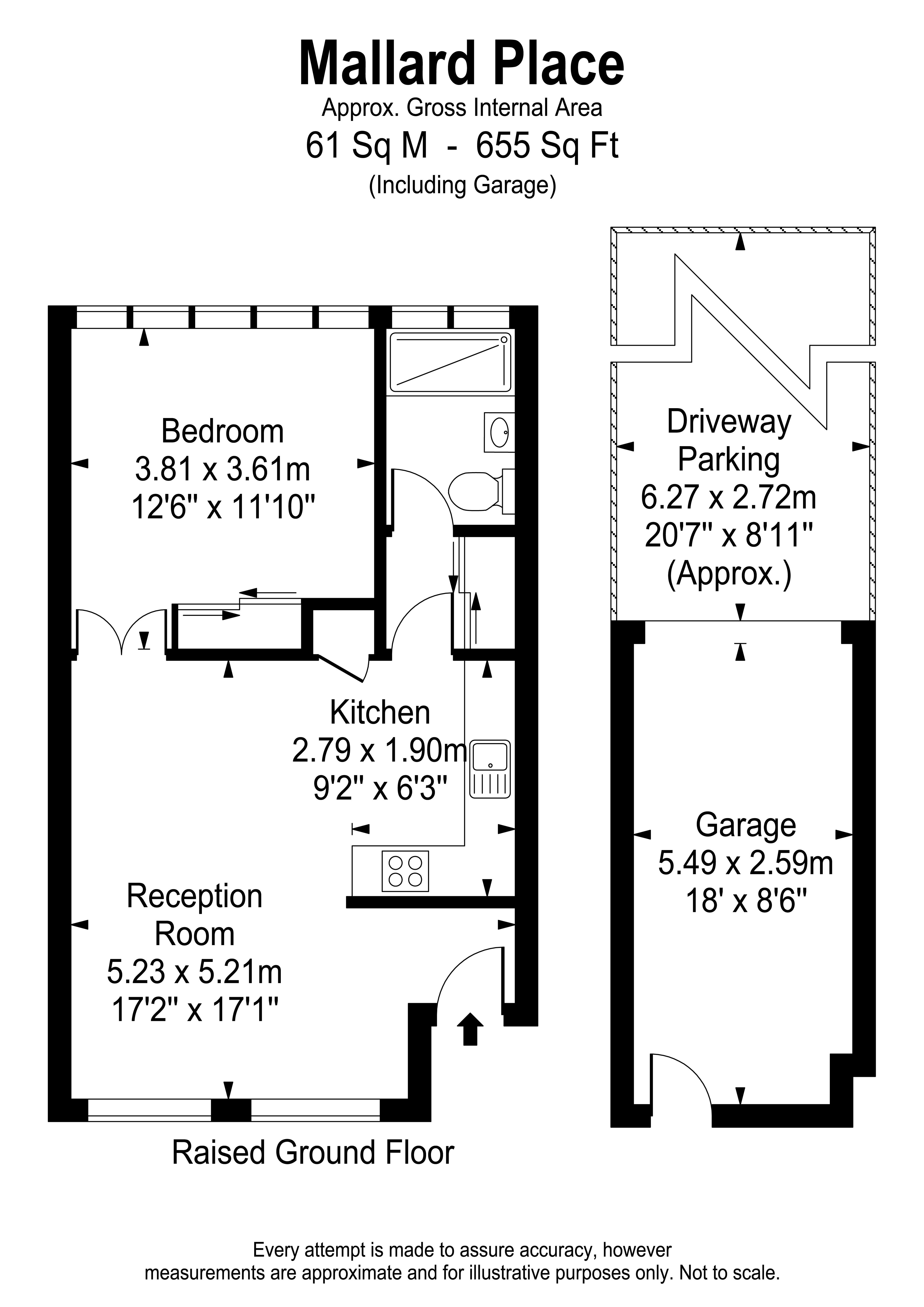 Floorplans For Mallard Place, Twickenham