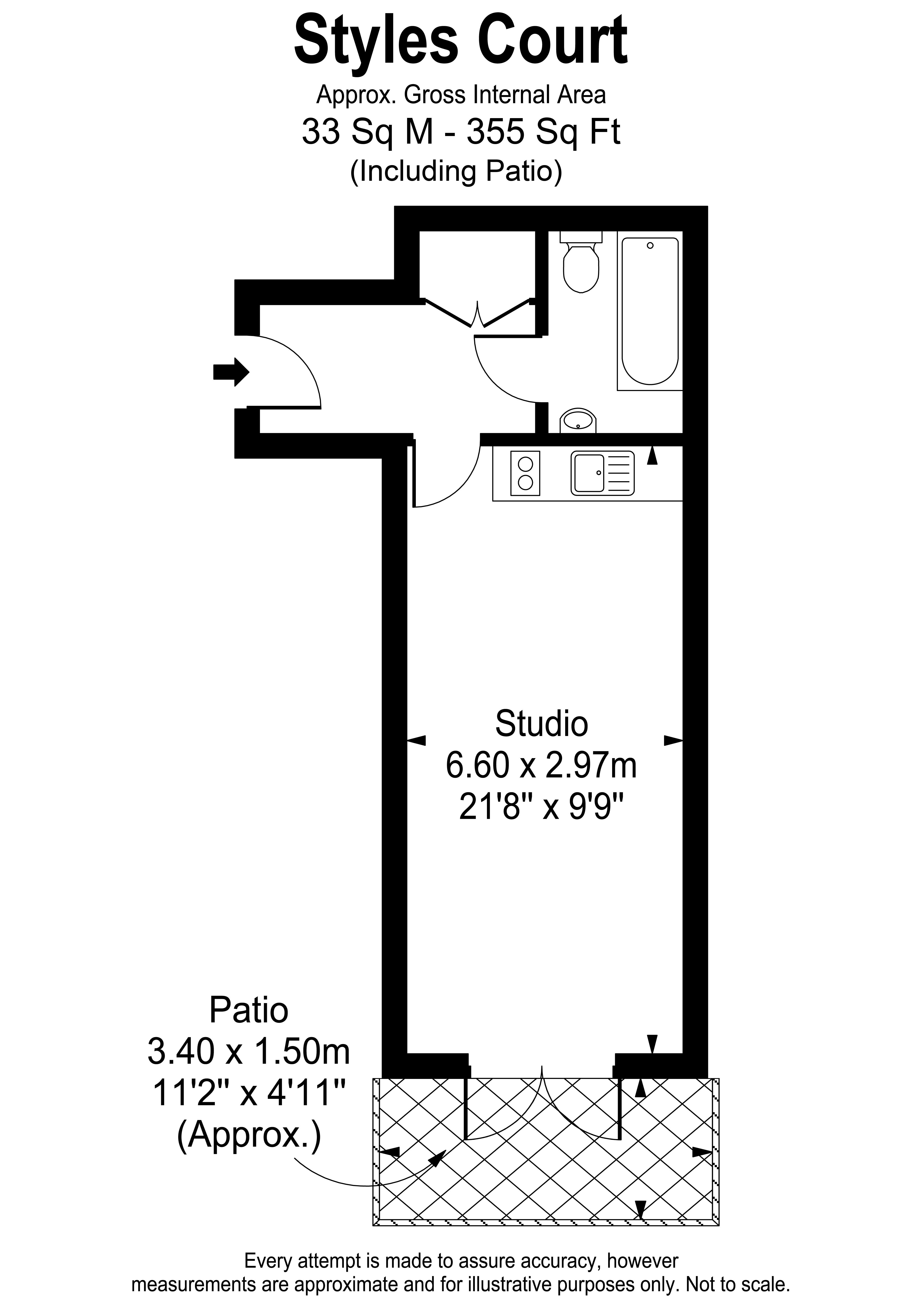 Floorplans For Walton Road, East Molesey