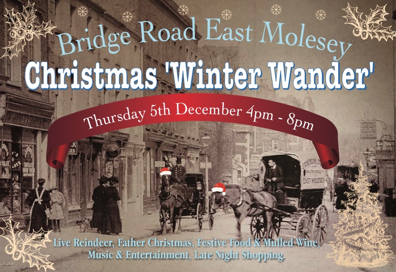 Bridge Road, East Molesey, Christmas 'Winter Wander'